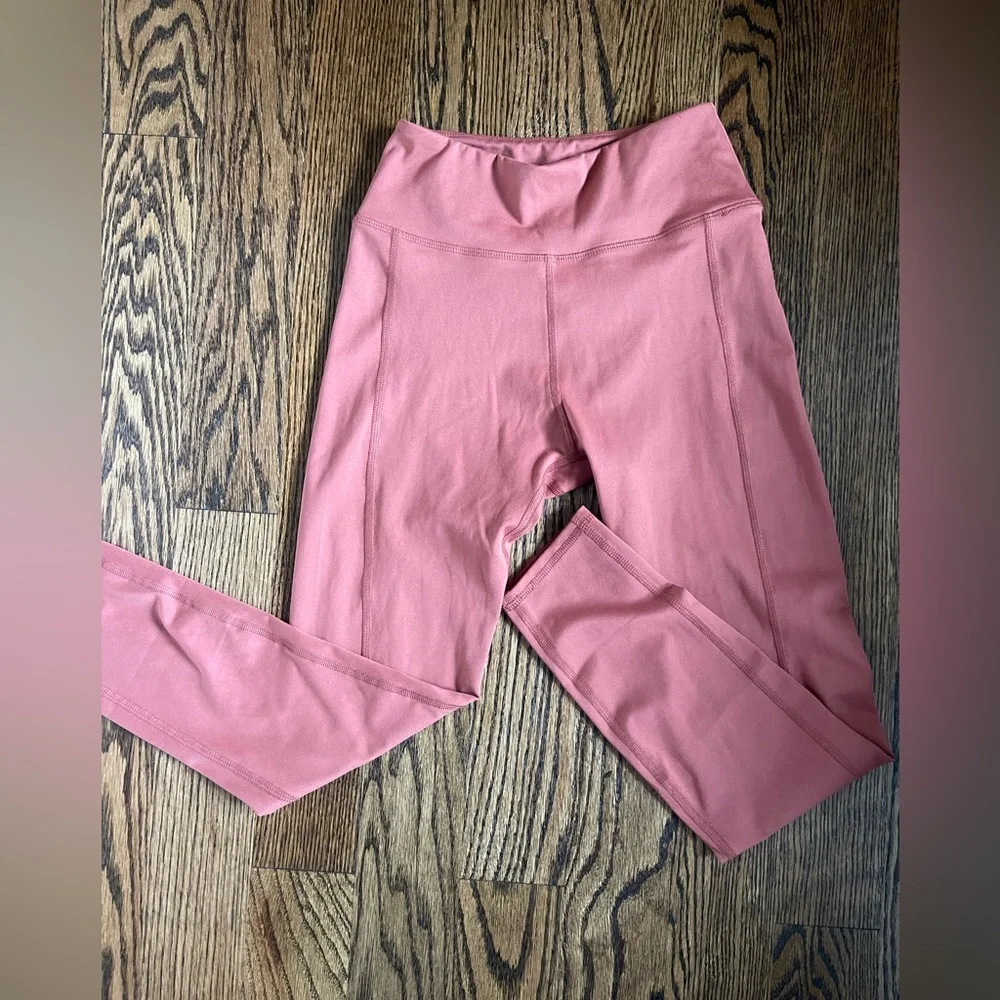 Madewell MWL orange rust leggings high waist S